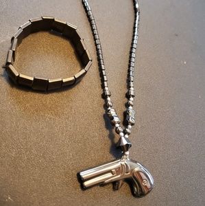 Straight from the Smokie Mts necklace and bracelet